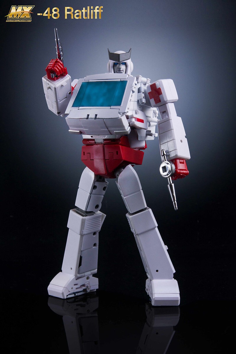 In Stock New X-Transbots MX-48 Ratliff Ratchet Transforms Action