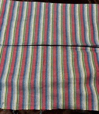 Vintage multi-coloured cotton fabric, c. 1960s, 1970s