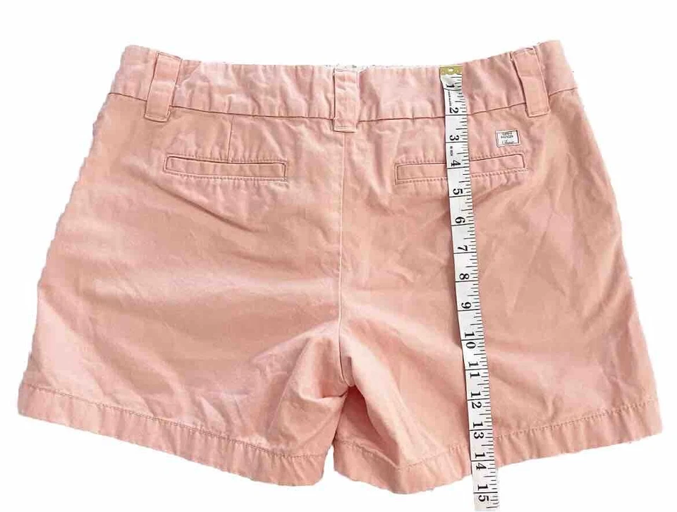 Шорты-чино Tommy Hilfiger женские 8 розовые 100% хлопок - Изображение 4 из 4