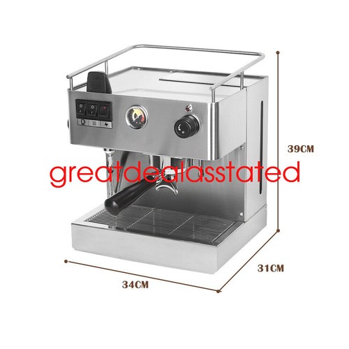 Commercial Cappuccino Maker Latte Coffee Making Machine Professional Espresso - Picture 2 of 7