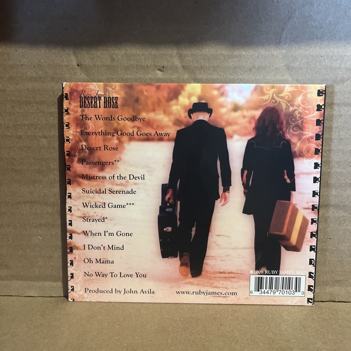 RUBY JAMES ~ DESERT ROSE 2008 US CD 634479701030| eBay RUBY JAMES ~ DESERT ROSE 2008 US CD 634479701030| eBay