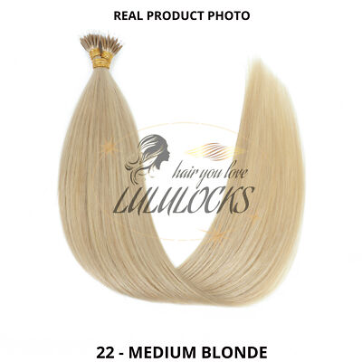 Nano Ring Remy Echthaar Extensions - 1g, hochwertig - lange Lebensdauer!