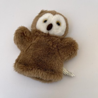 Frühförderprogramm Little Hoot 1998 Kinder Handhandpuppe Eule Vogel ''