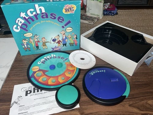 Vintage Catch Phrase Game Complete WORKS Parker Brothers 1994 90’s Excellent
