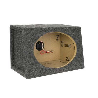 Scosche SE69KT 6x9 Car Audio Speaker Sub Box - Premium MDF 6'' x 9'', x 9'' 