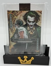 Mason Taylor 1/1 Wild Card Joker Card Draw Stacked Deck Tight End SSP