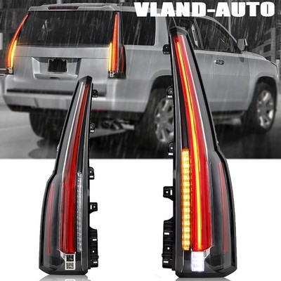 LED Tail Lights For GMC Yukon 2015-2020 Brake Rear Lamps Cadillac Escalade Style