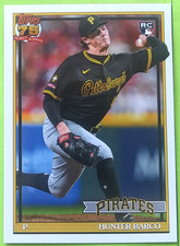 2026 Topps #91B2-15 Hunter Barco (ROOKIE) Baseball Card (Pittsburgh Pirates). rookie card picture