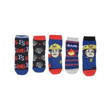 5-er Pack Feuerwehrmann Sam Socken Kindersock...