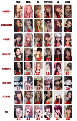 IVE - REVIVE+ book/DIGIPACK/MINI MINI/PETIT/MD PHOTOCARD KPOP