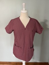 Adar Pro Heather Nurse Medical Med Scrubs Set Doctor Dental Sz M