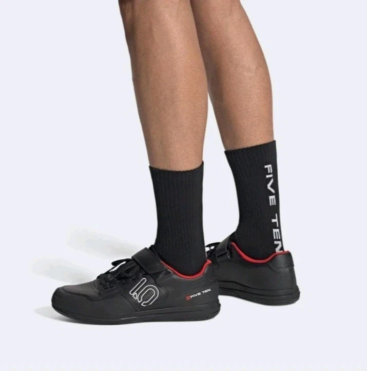 TOTALMENTE NUEVO Adidas Five Ten Kestrel Pro BOA Zapatos de Bicicleta de Montaña Negro/Rojo BC0635 Foto 2 de 4