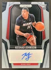 Keshad Johnson 2024-25 Panini Prizm Black Rookie Signatures RC Auto Heat