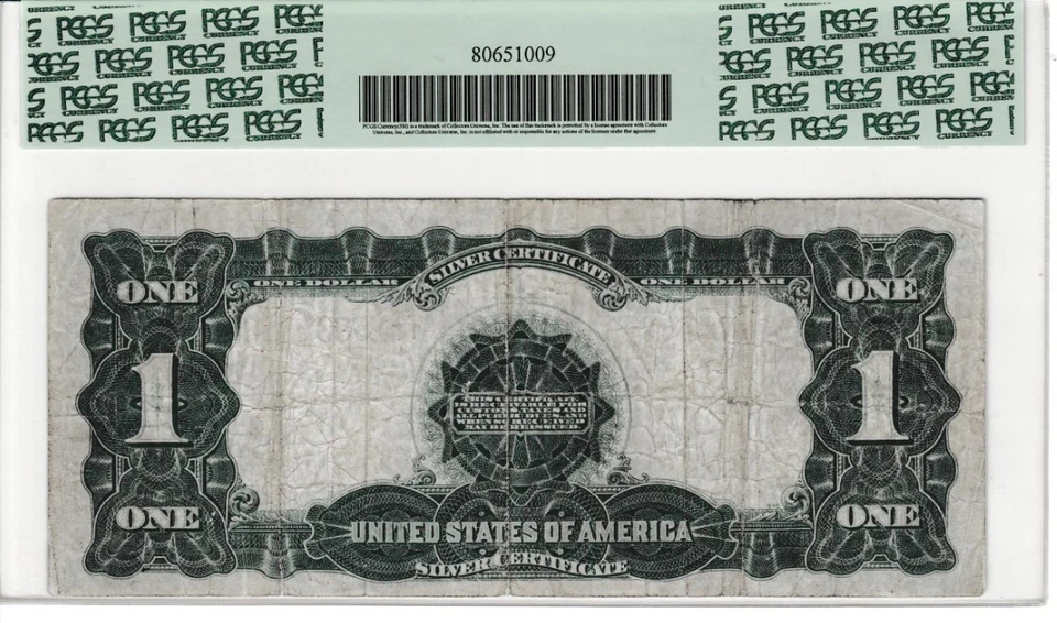 ****STAR**** 1899  $1.00 SILVER CERTIFICATE***F12****STAR**** - Image 2 of 2