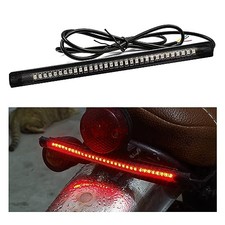 Universal 8 Flexible Waterproof Led Light Strip With Tail Brake Stop Turn Universal 8 Flexible Waterproof Led Light Strip With Tail Brake Stop Turn