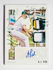 2020 Panini Diamond Kings  A.J. Puk RC DK Material Signatures /99 Rookie Auto SP