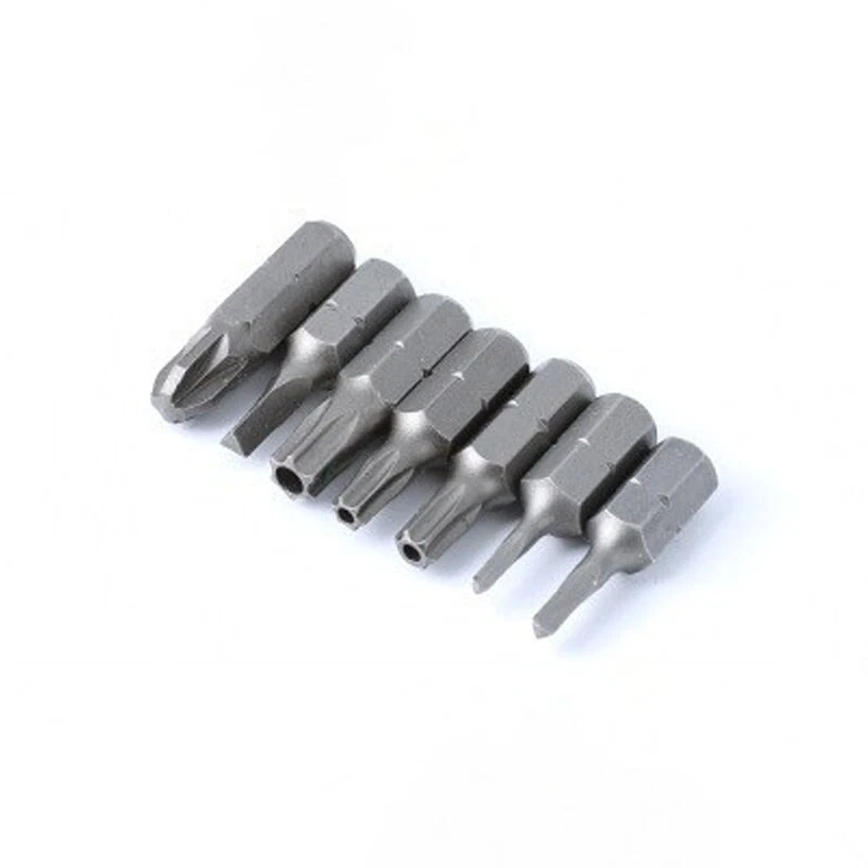 25mm Short Driver Bit 1/4" S2 Magnetic Screwdriver Bit Phillips/Slotted/Hex/Torx - Image 2 of 4