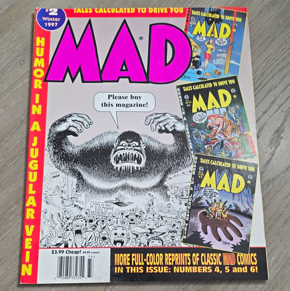 デッドストック 90s MAD Magazine スタチュー 石像 Mad Magazines 1980