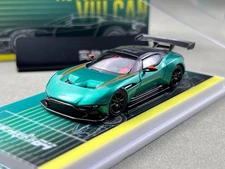  FW 1:64 Green Vulcan Racing Sports Model Diecast Metal Car 