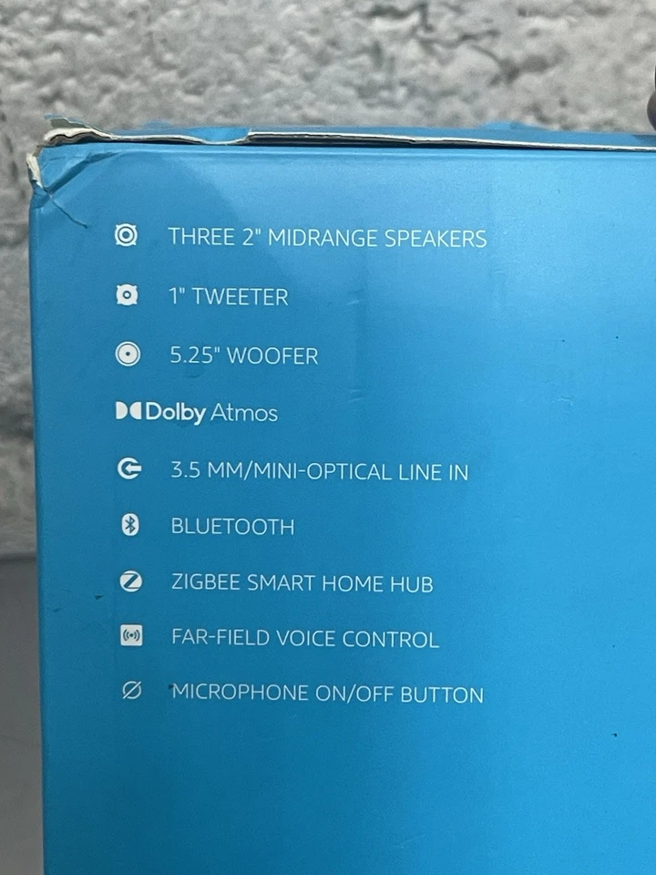 Amazon Echo Studio Dolby 3D Atmos best-sounding Alexa Speaker WHITE - Image 3 of 4