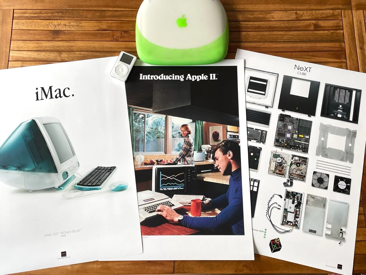 iMac G3 Bondi Blue poster A 50x70cm