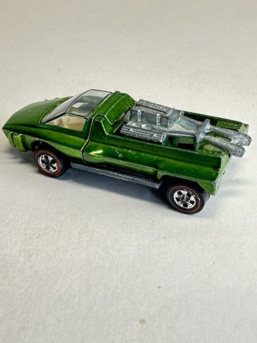 Trasportatore peloso verde chiaro 1969 Redline Hot Wheels Mattel vintage - Foto 11 di 24