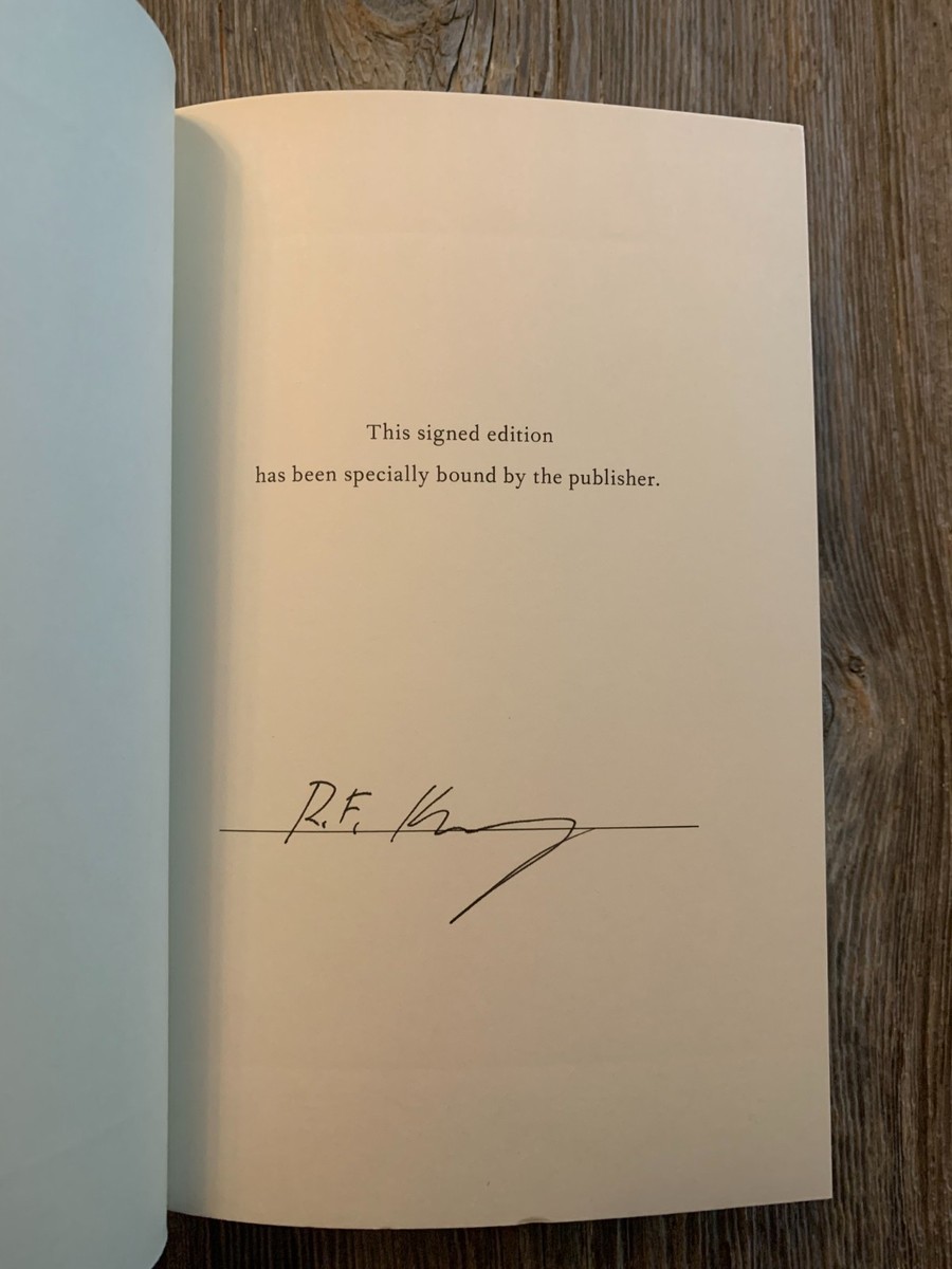 SIGNED - THE DRAGON REPUBLIC by R. F. Kuang (2019, Hardcover) -1st