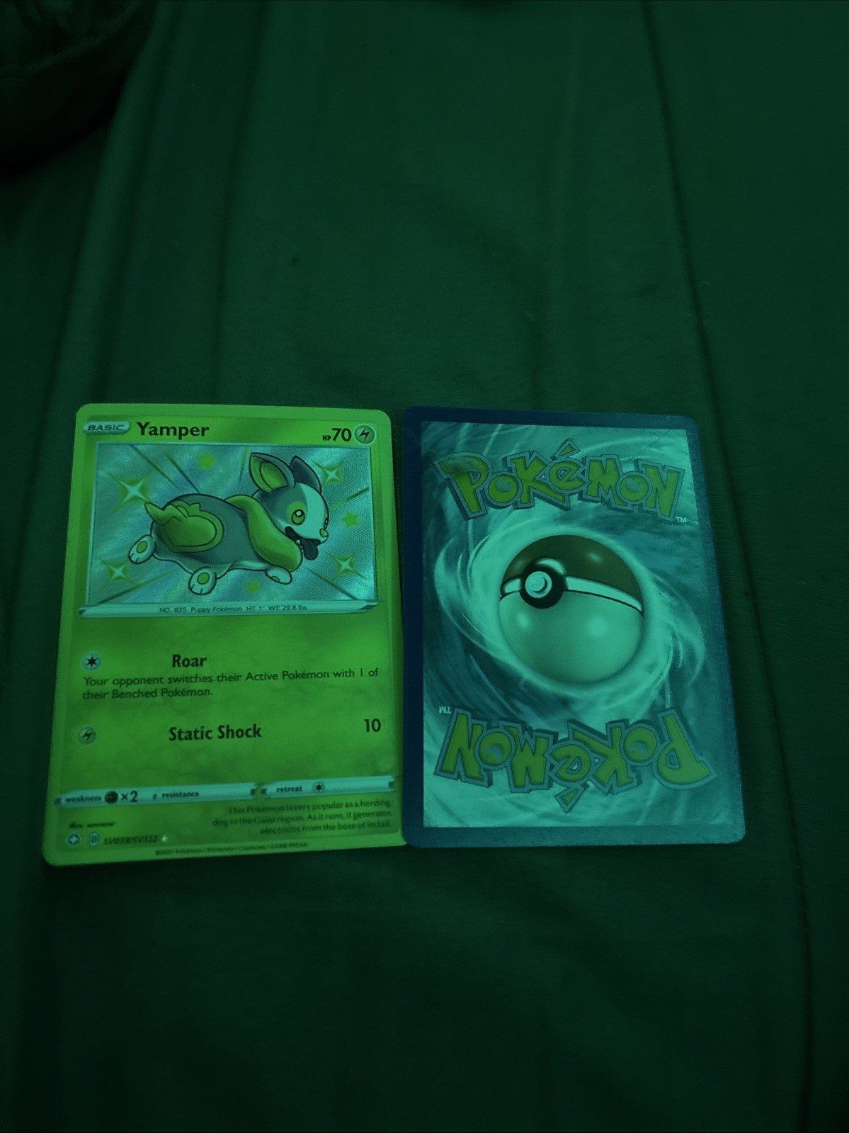 Yamper SV039/SV122 Shining Fates: Shiny Vault Holo