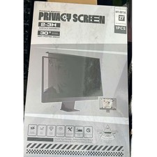 27" Magnetic Privacy Screen for Widescreen Monitor 16:9 Anti-Blue Light UV Panel