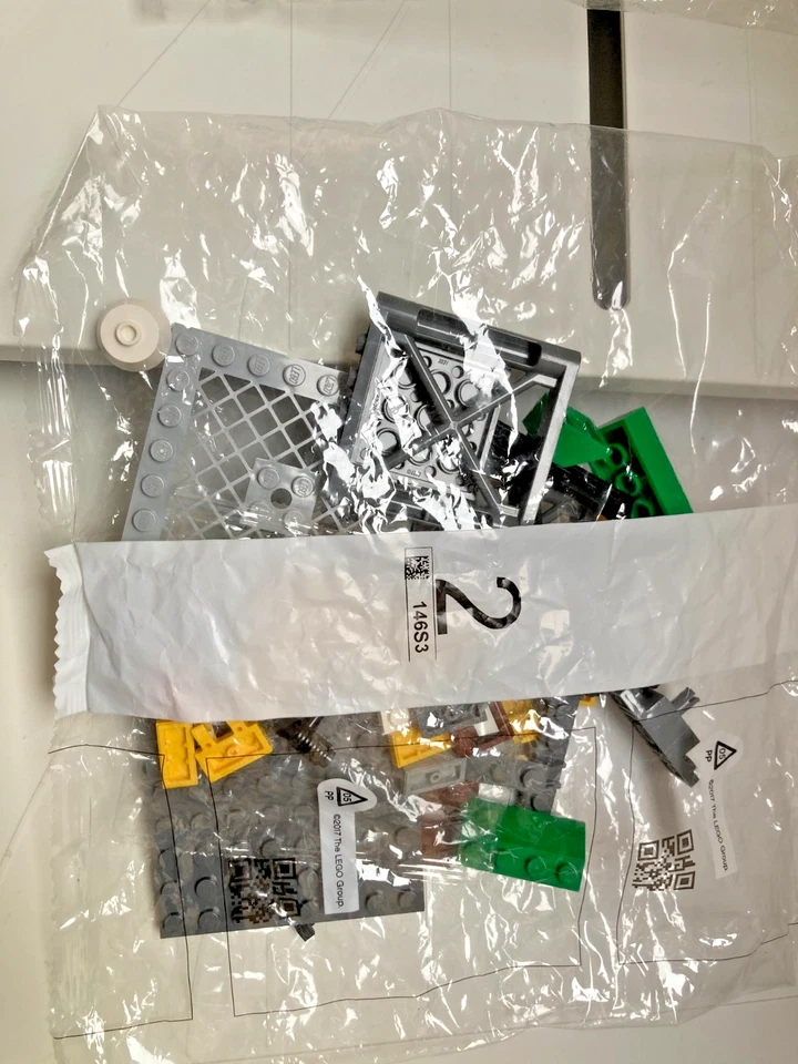 lego 76944 T-rex breakout jurassic world sans t-rex ni figure Sachets 2 + 3 neuf - Photo 2/4