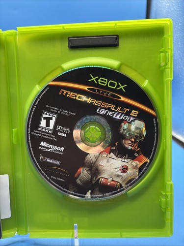 MechAssault 2: Lone Wolf (Microsoft Xbox, 2004) CIB Tested - Picture 3 of 4