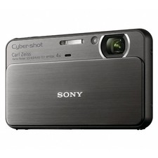 SONY Cyber Shot DSC-T99 Digital Camera 14.1MP 4x Optical Zoom Black 85 new