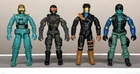 Lot of 4 Vintage GI Joe Action Figures - READ DESCRIPTION