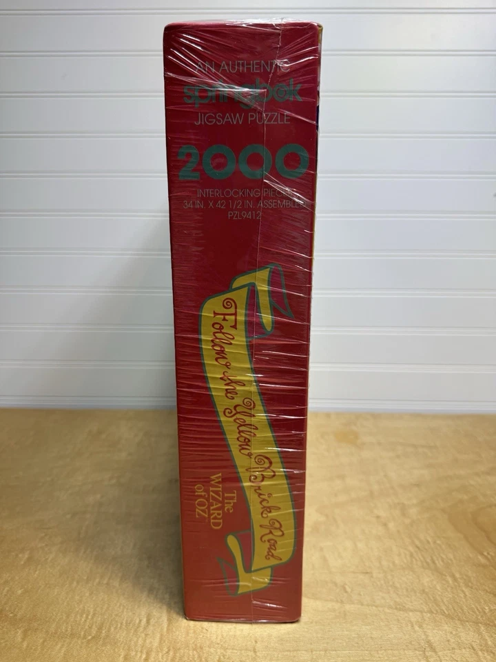 Wizard of Oz - Follow the Yellow Brick Road - Springbok Puzzle 2000 Piece - 1993 - Image 3 of 4