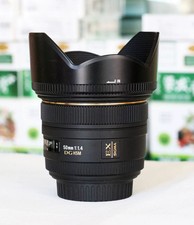 Sigma 50mm f/1.4 EX DG HSM Portrait Prime Lens for Canon EF Mount -Used 95 New
