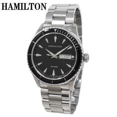Hamilton HAMILTON H37511131 Jazzmaster Sea View Day Date Quartz Watch Battery