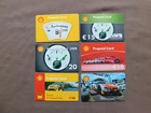6 Tank / Pay cards ( to collect , no value ) Germany - SHELL