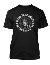 Mens or Women Wash Your Hands Tee Shirt Pro Club Keep America Safe Inspirational