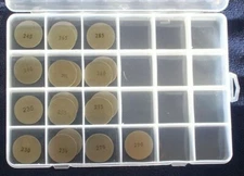 25mm Valve Shim SHOP STARTER KIT w/Case 20 Shims 2.30-2.90 Honda Yamaha Triumph