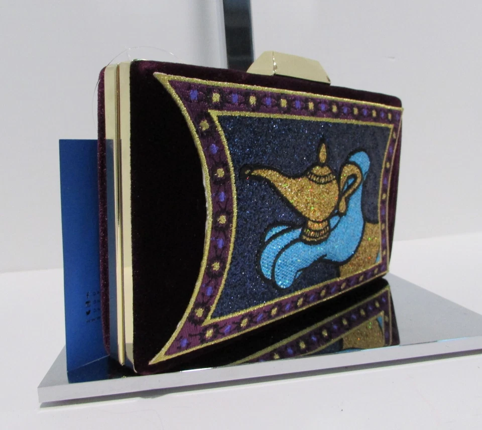 Bolso sin asas Danielle Nicole Disney Aladdin Magic Lamp nuevo con etiquetas Foto 4 de 4