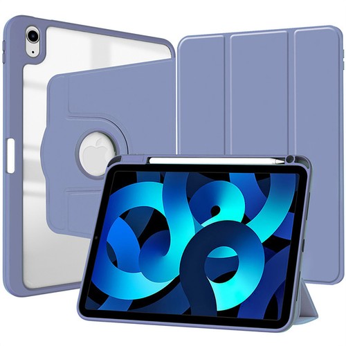 For iPad 10th Gen 10.9" 9 8 7th Generation 10.2" Rotating Stand Folio Case Cover - Picture 16 of 18