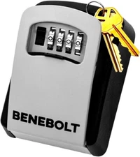 4-Digit Combination, 5 Key Capacity Security Key Lock Box