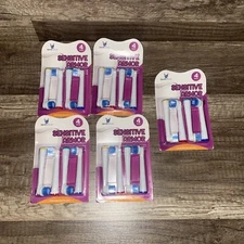 20 Oral B Compatible Toothbrush Heads Sensitive Replacement Soft Bristle New