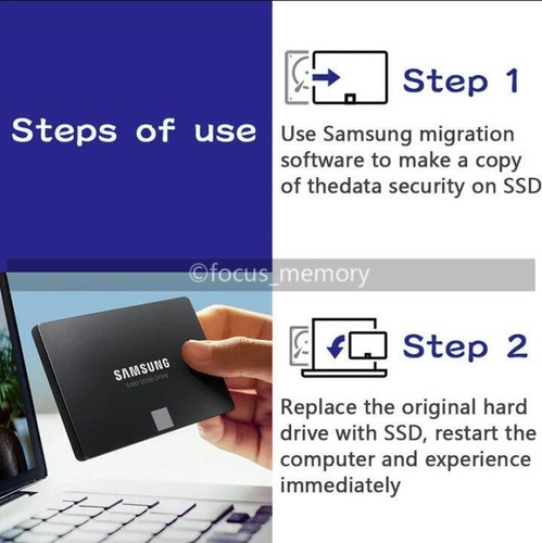 SAMSUNG SSD 870 EVO 250G/500G/1TB/2TB 2.5" SATA III Solid State Drive für Laptop - 第 12/16 張圖片