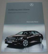 Werkstatthandbuch Mercedes E-Klasse W 212 E 2...