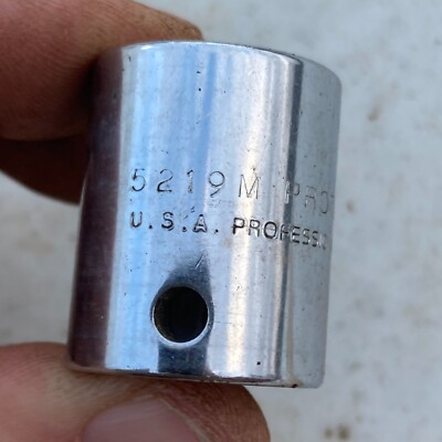 Proto 19mm Shallow Socket 5219M 3/8 drive 12pt USA Metric | eBay