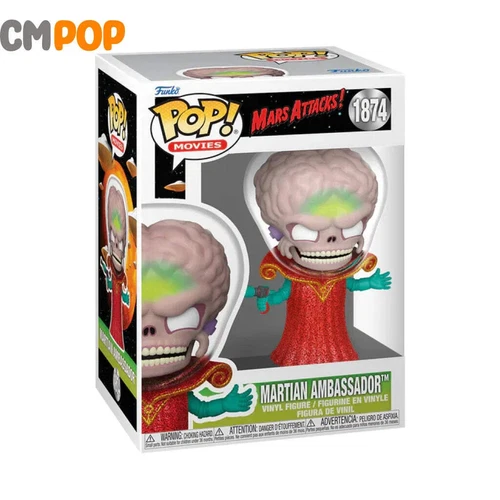 Martian Ambassador - #1874 - Funko Pop! - Movies - Mars Attacks