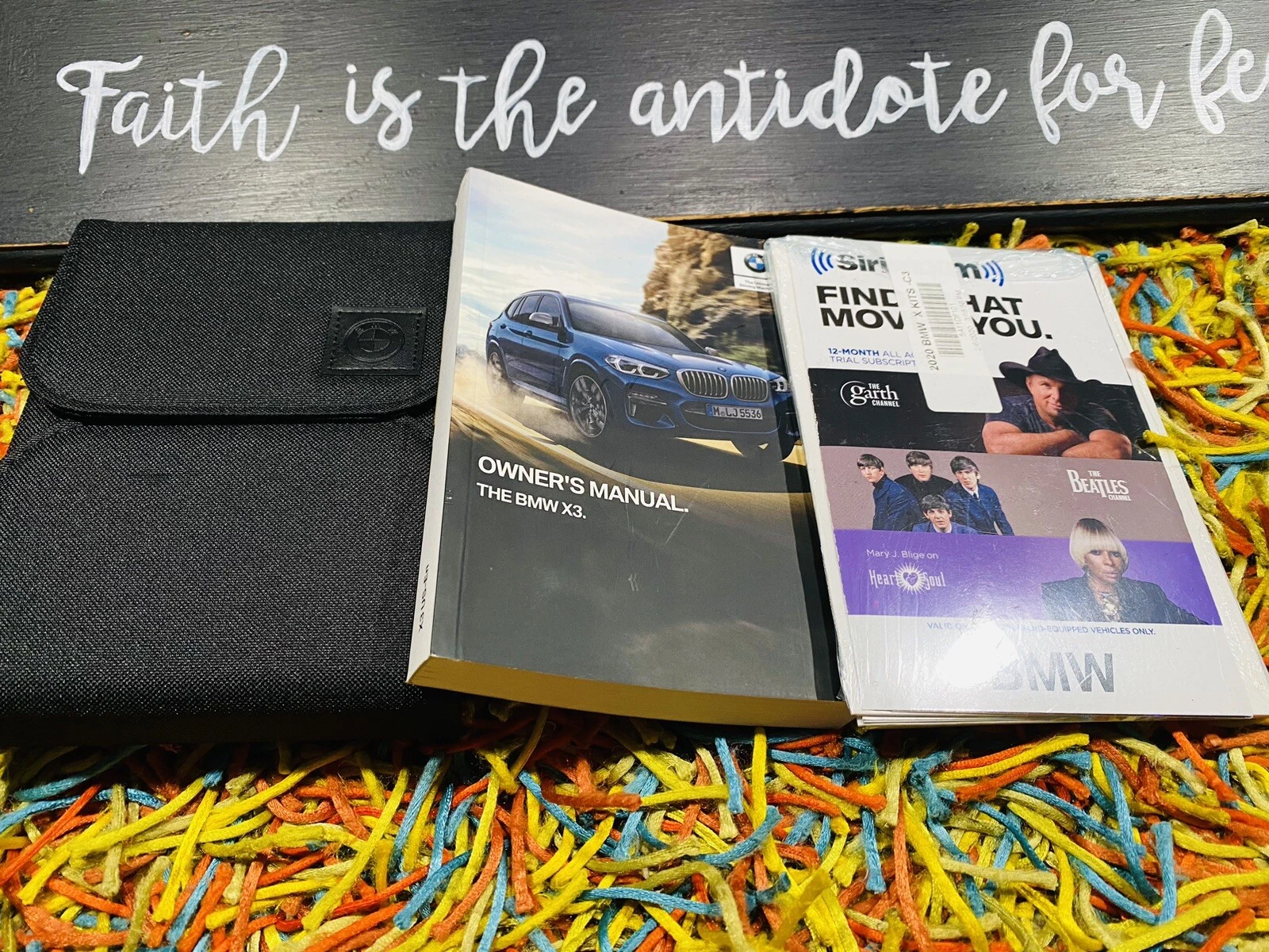 💥 2020 BMW X3 sDrive xDrive 30i M40i OWNERS MANUAL SET (NEW SEALED) 30i 40i
