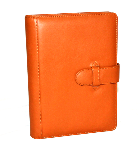 Organizador Unisex De Cuero Verdadero 6 Anillos A5 Planificador Semanal - Imagen 2 de 2