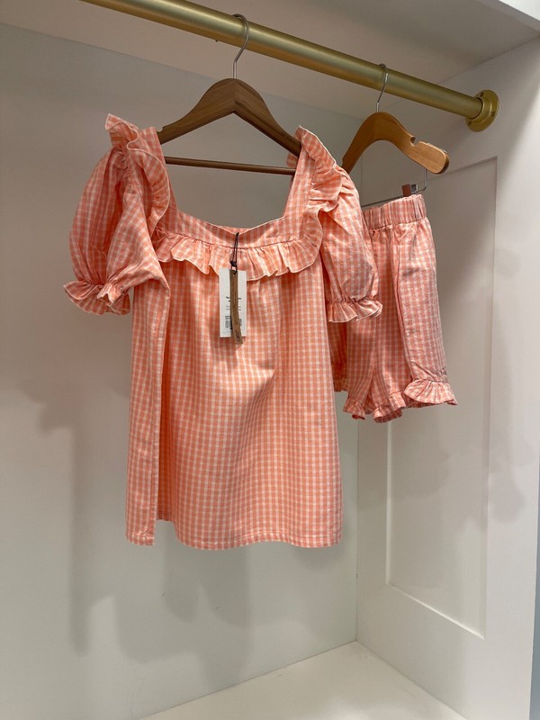 New with Tag outfit short and top set 12y old The New Society in Organic Cotton